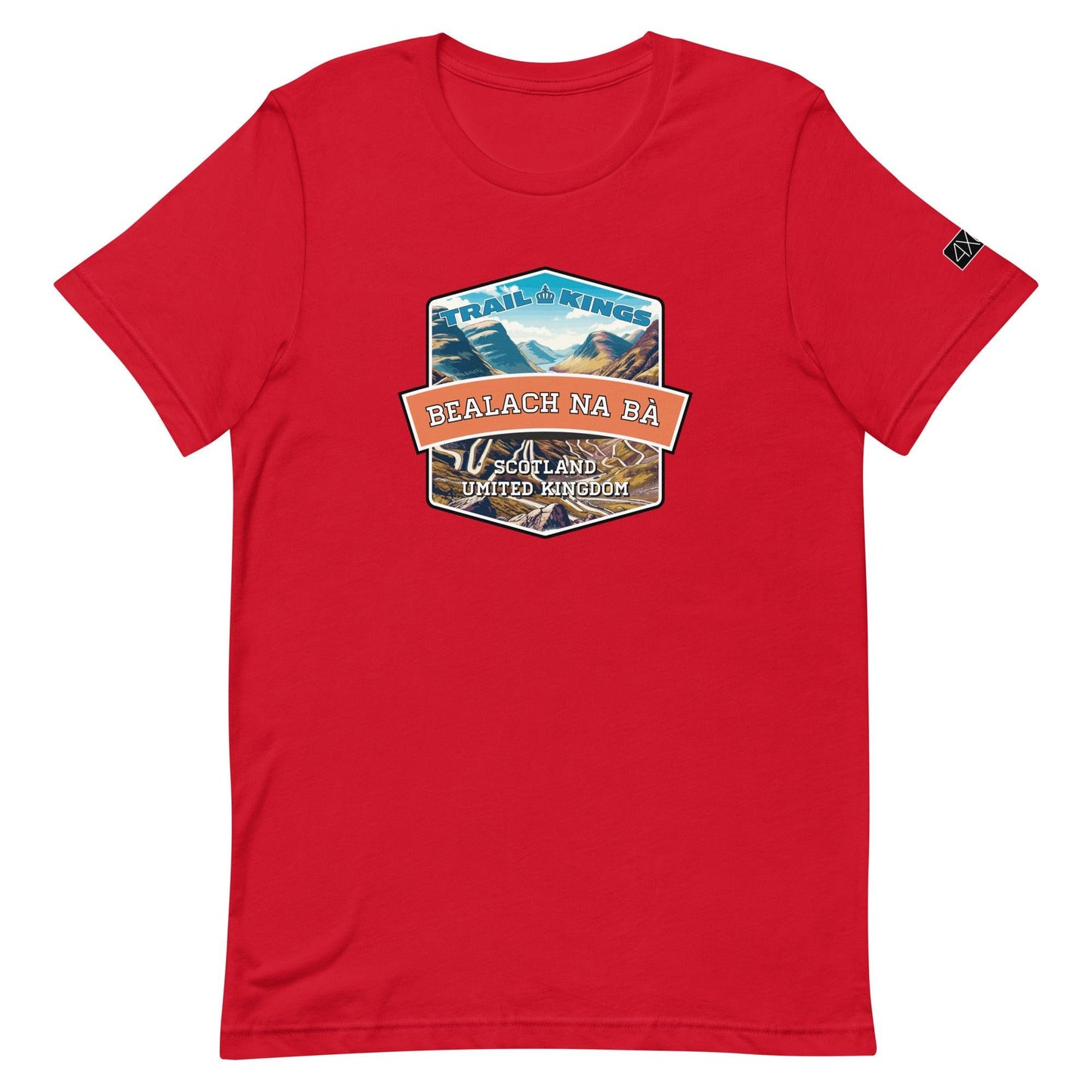 Trail Kings: Bealach Na Bà - Unisex t-shirt in red