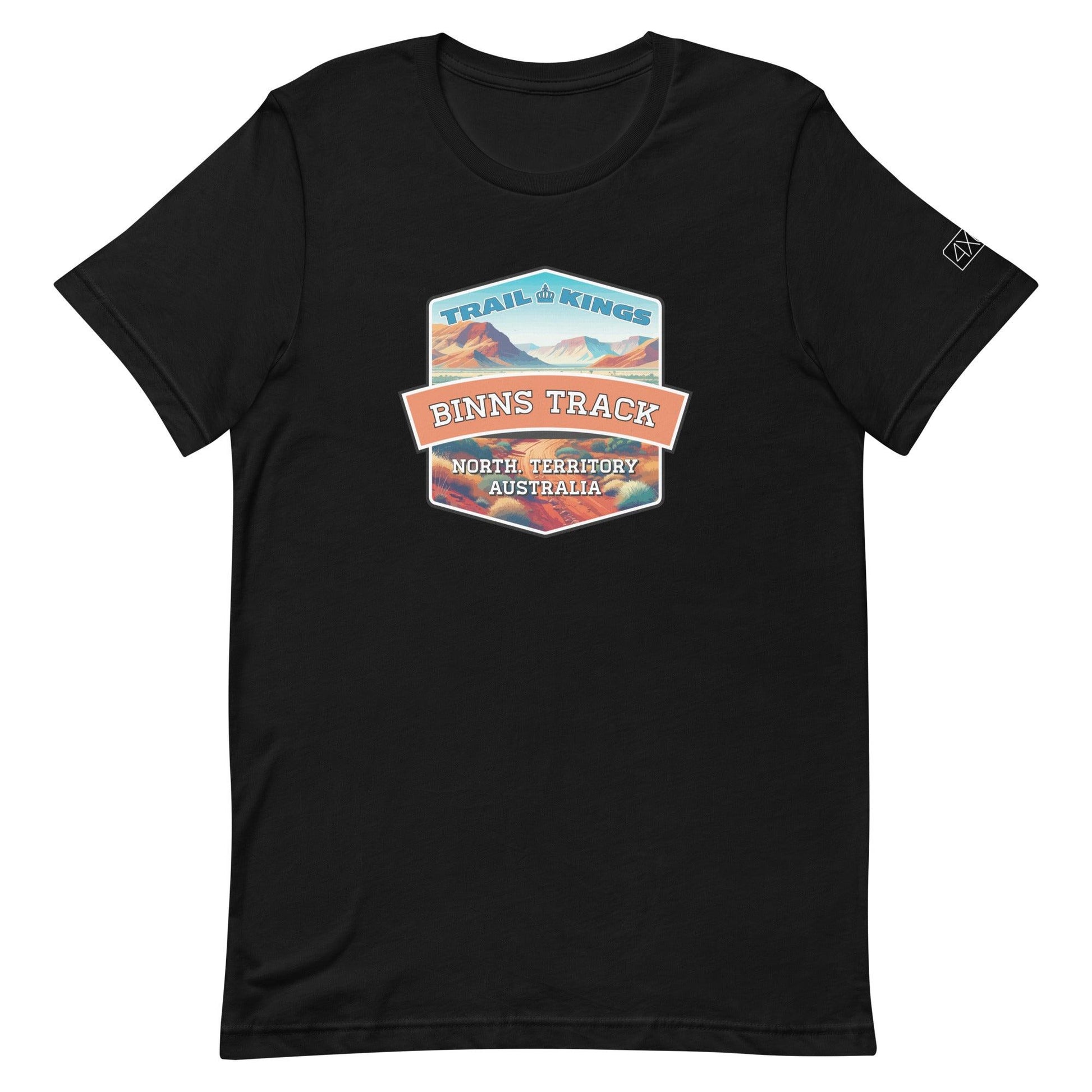 Trail Kings: Binns Track - Unisex t-shirt in black