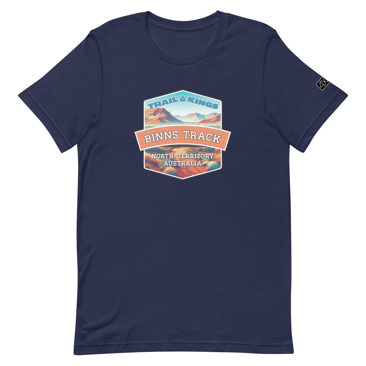 Trail Kings: Binns Track - Unisex t-shirt in navy