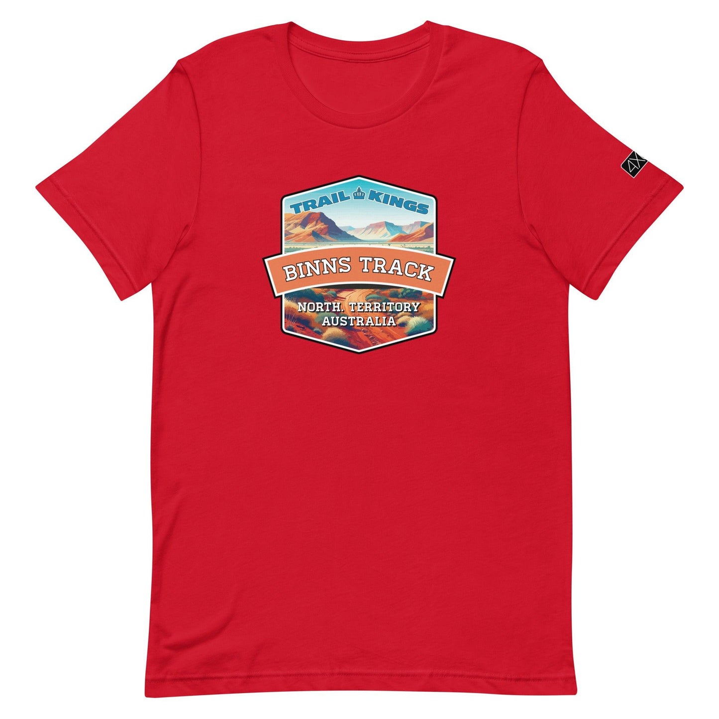 Trail Kings: Binns Track - Unisex t-shirt in red