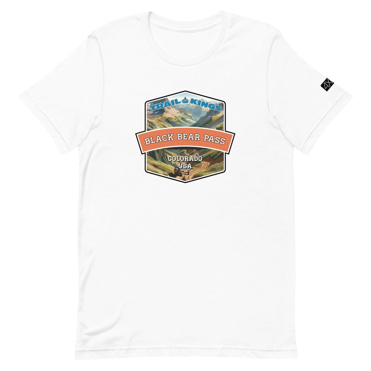 Trail Kings: Black Bear Pass - Unisex t-shirt in white