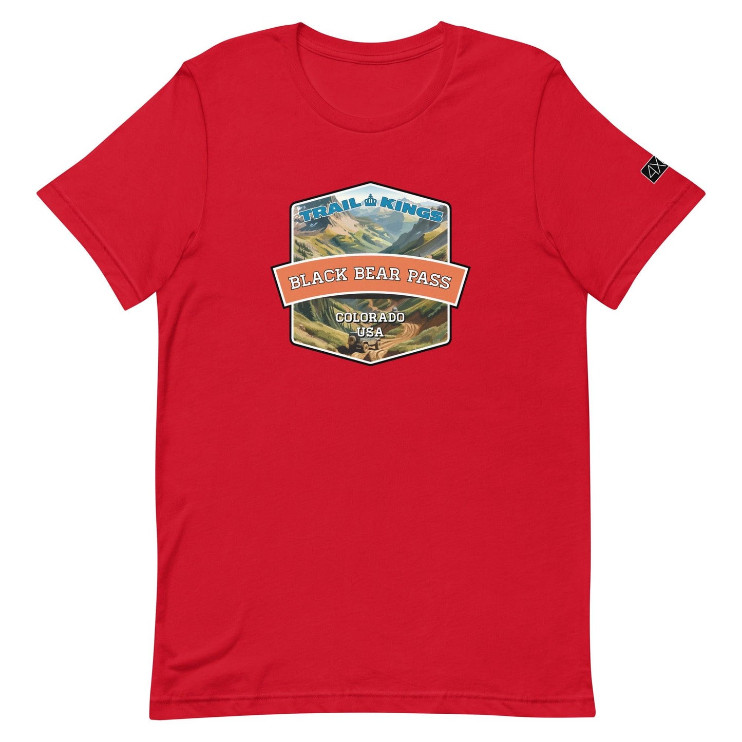 Trail Kings: Black Bear Pass - Unisex t-shirt in red