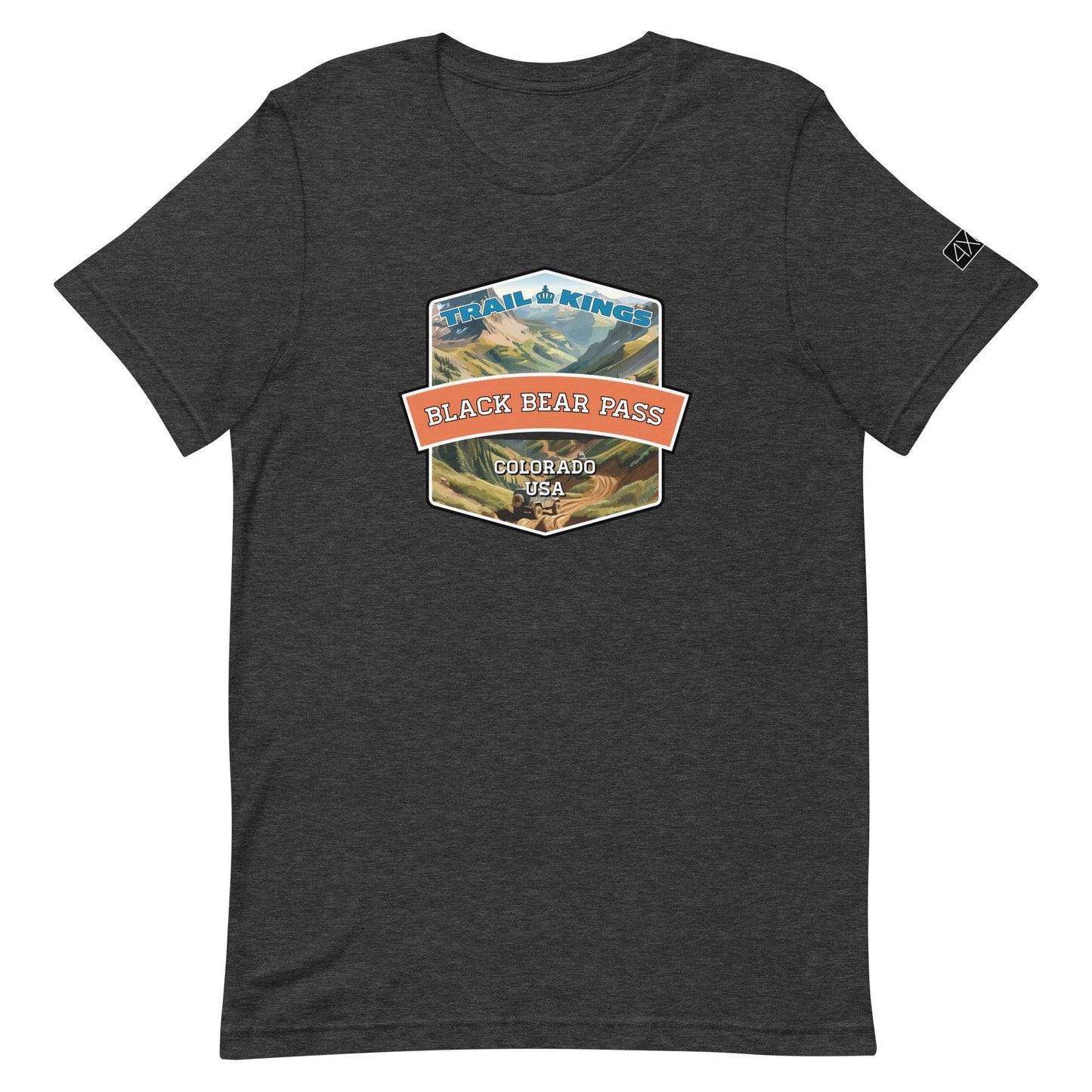 Trail Kings: Black Bear Pass - Unisex t-shirt in dark grey heather