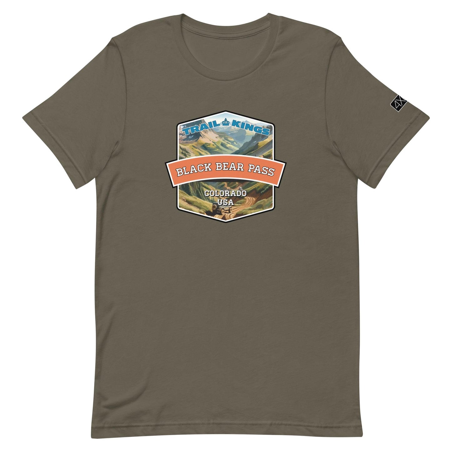 Trail Kings: Black Bear Pass - Unisex t-shirt in army