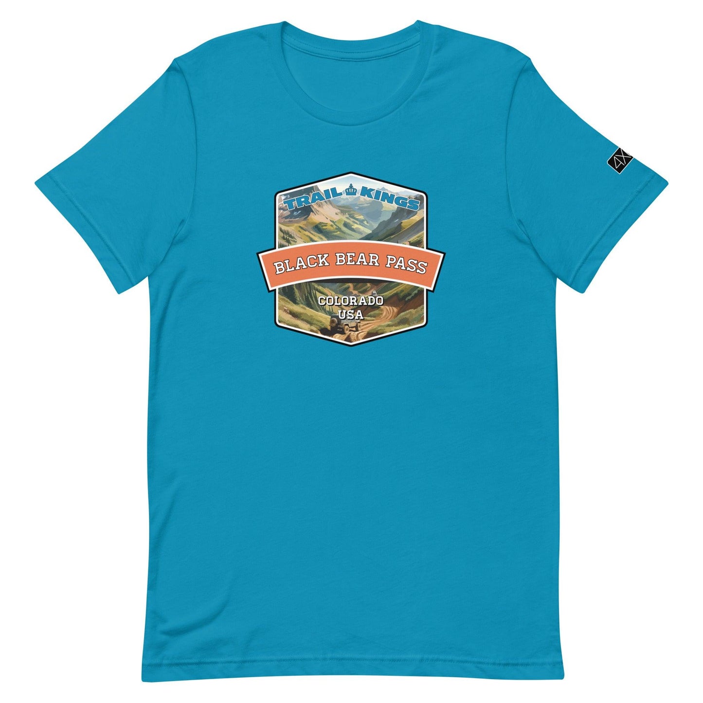 Trail Kings: Black Bear Pass - Unisex t-shirt in aqua