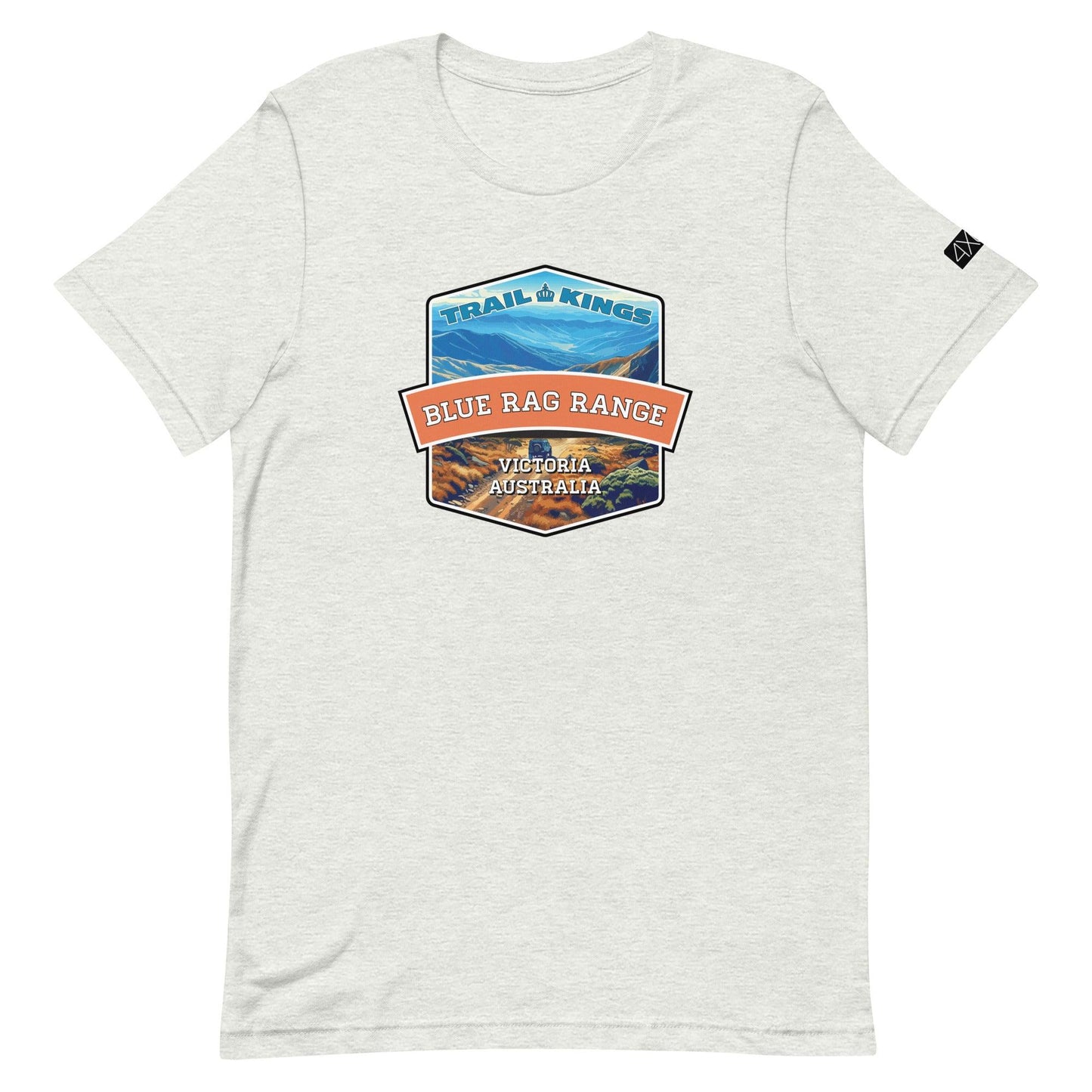 Trail Kings: Blue Rag Range - Unisex t-shirt in ash