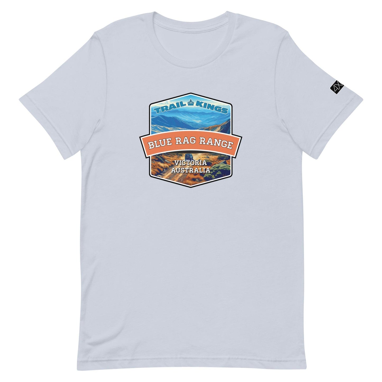 Trail Kings: Blue Rag Range - Unisex t-shirt in light blue