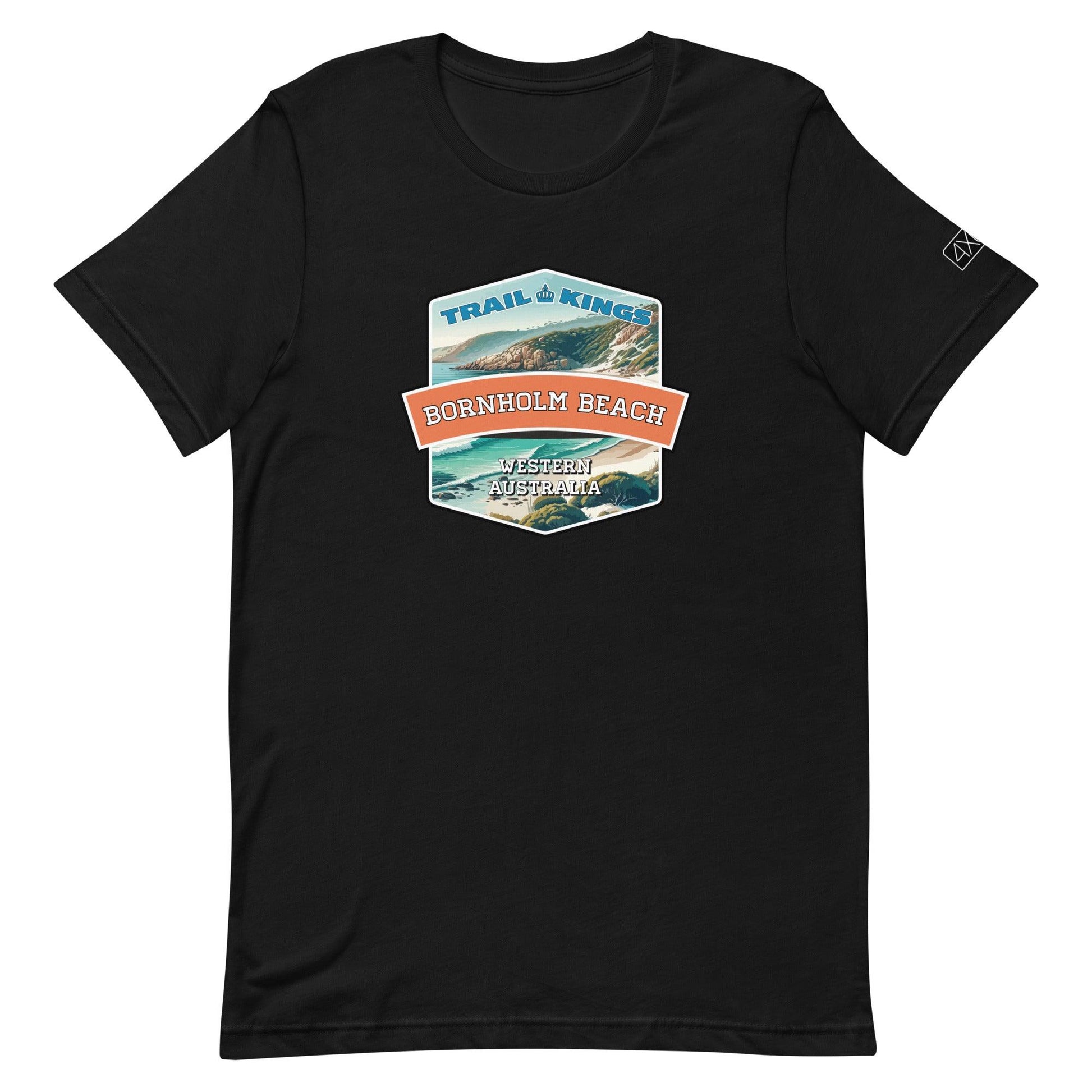 Trail Kings: Bornholm Beach - Unisex t-shirt in black