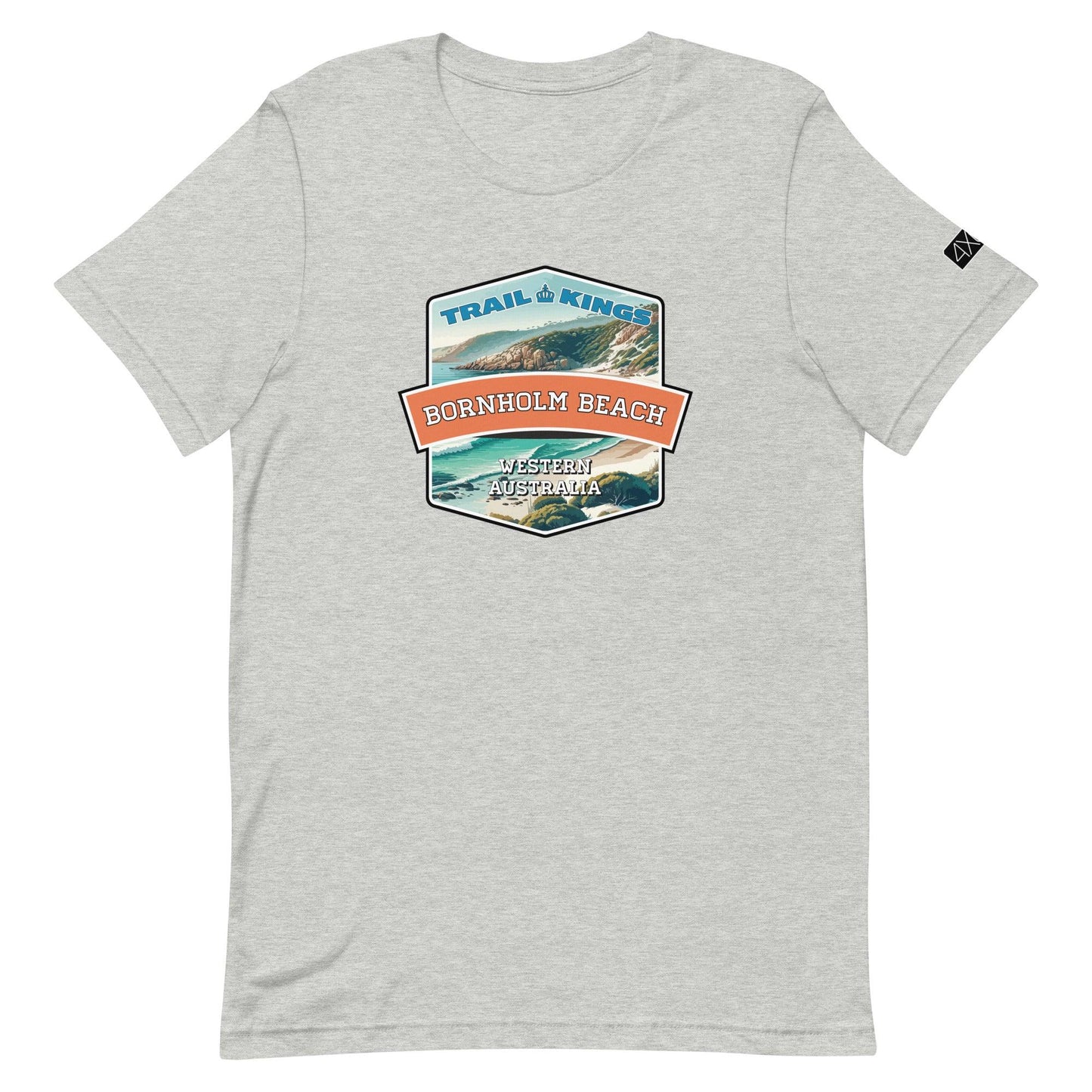 Trail Kings: Bornholm Beach - Unisex t-shirt in athletic heather