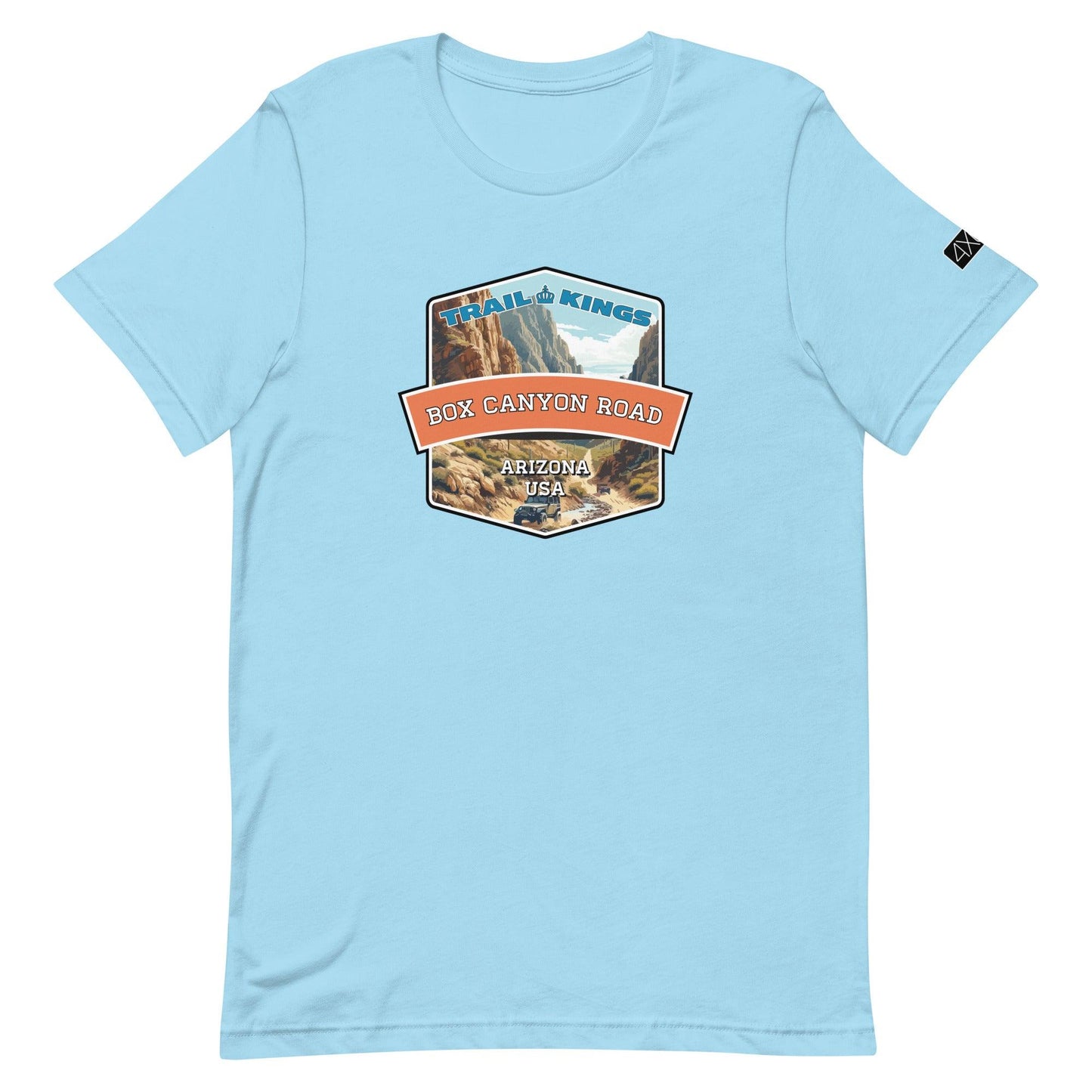 Trail Kings: Box Canyon Road - Unisex t-shirt in ocean blue