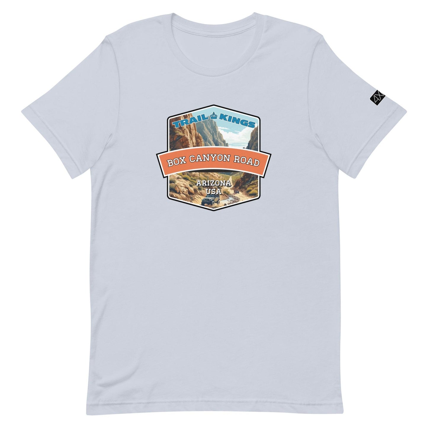 Trail Kings: Box Canyon Road - Unisex t-shirt in light blue