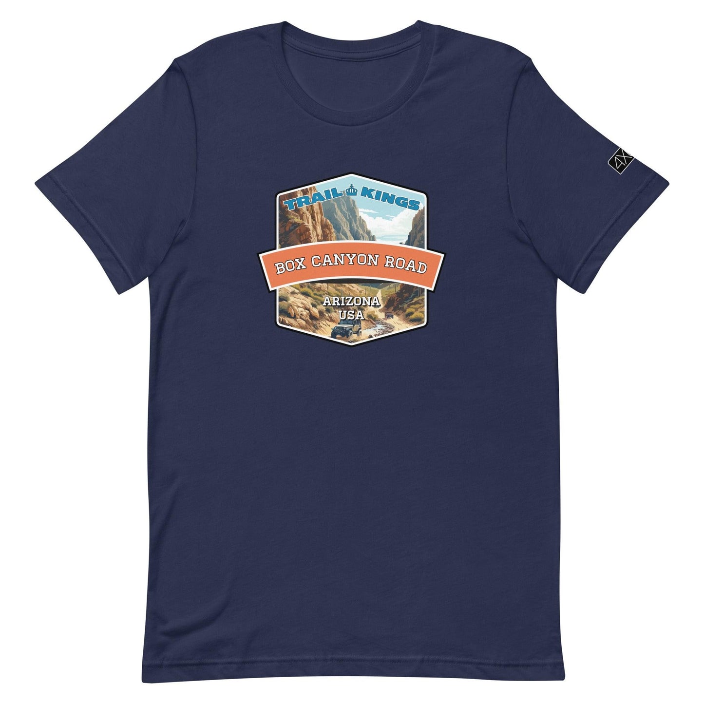 Trail Kings: Box Canyon Road - Unisex t-shirt in navy