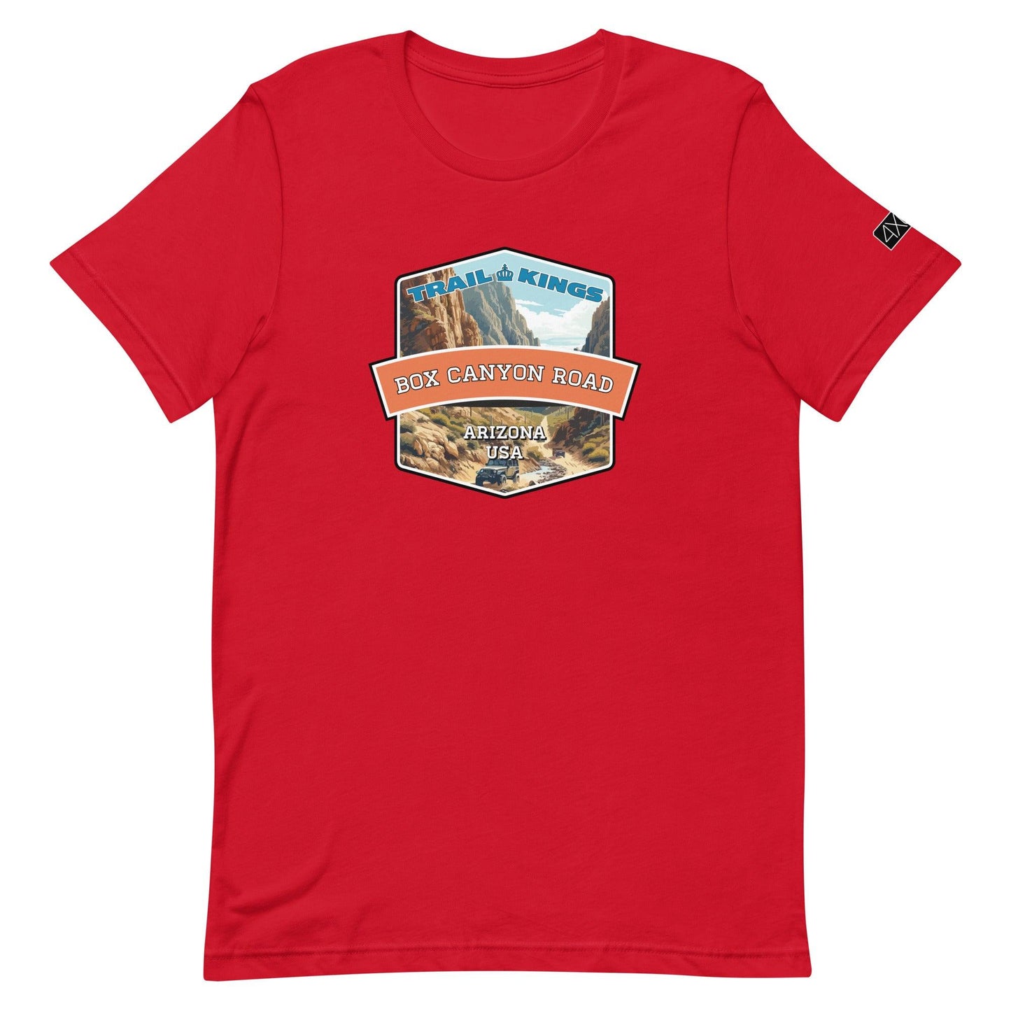 Trail Kings: Box Canyon Road - Unisex t-shirt in red