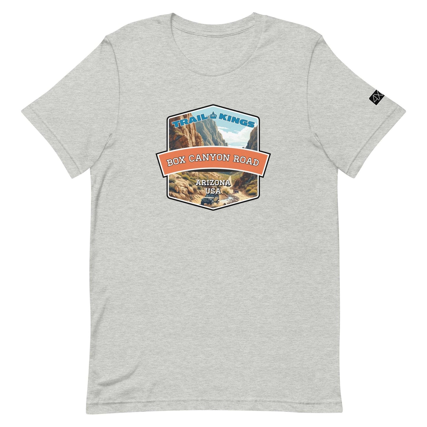 Trail Kings: Box Canyon Road - Unisex t-shirt in athletic heather