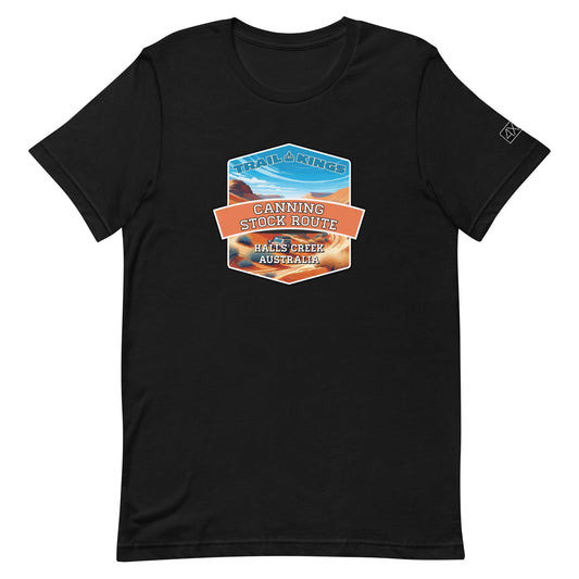 Trail Kings: Canning Stock Route - Unisex t-shirt in black