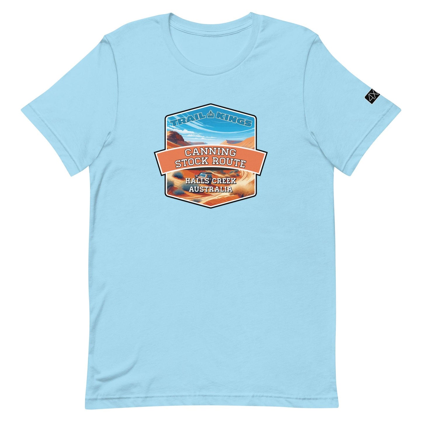 Trail Kings: Canning Stock Route - Unisex t-shirt in ocean