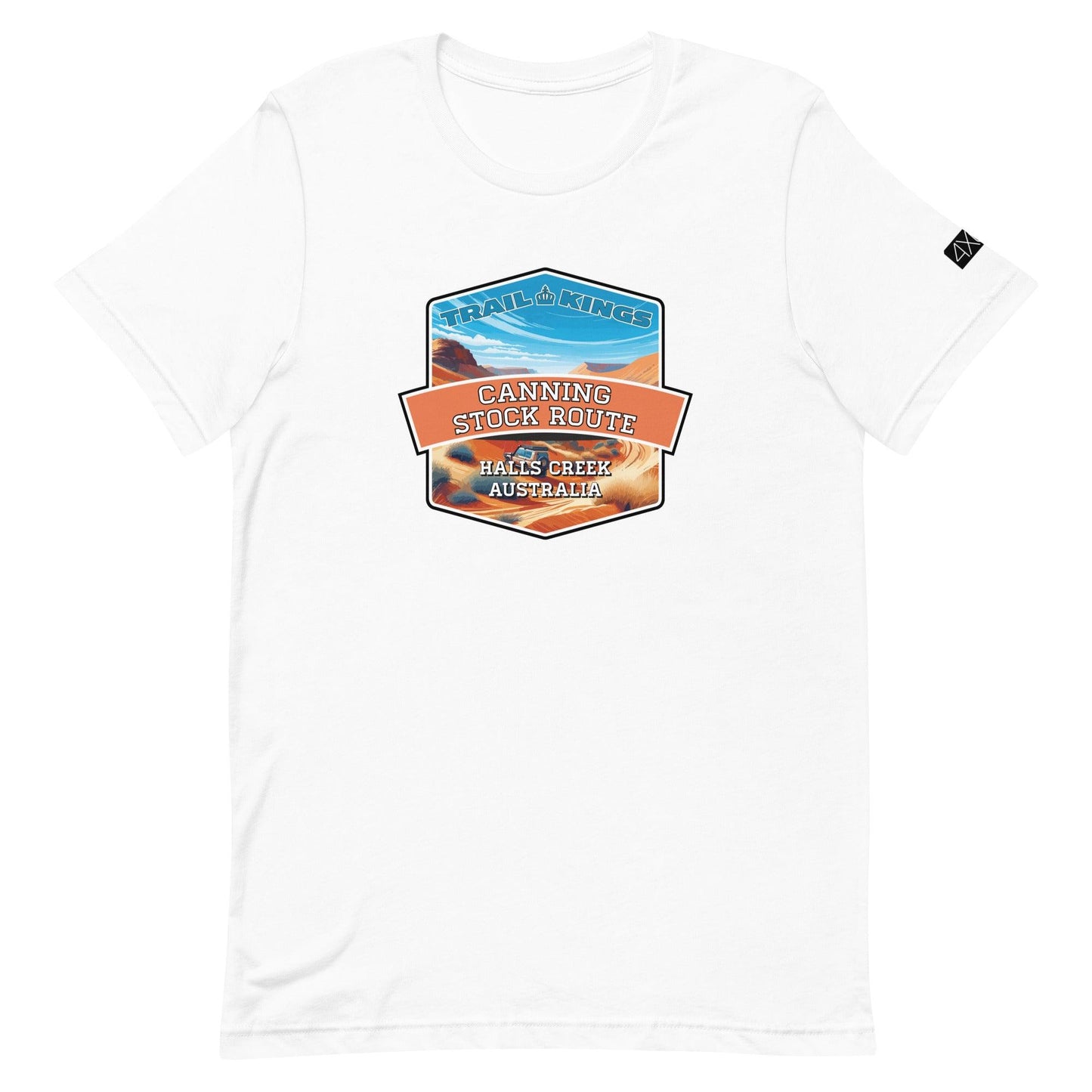 Trail Kings: Canning Stock Route - Unisex t-shirt in white