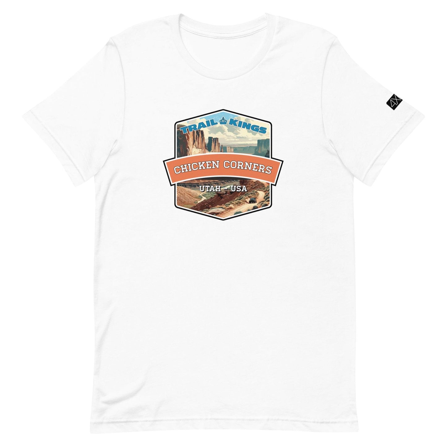 Trail Kings: Chicken Corners - Unisex t-shirt in white