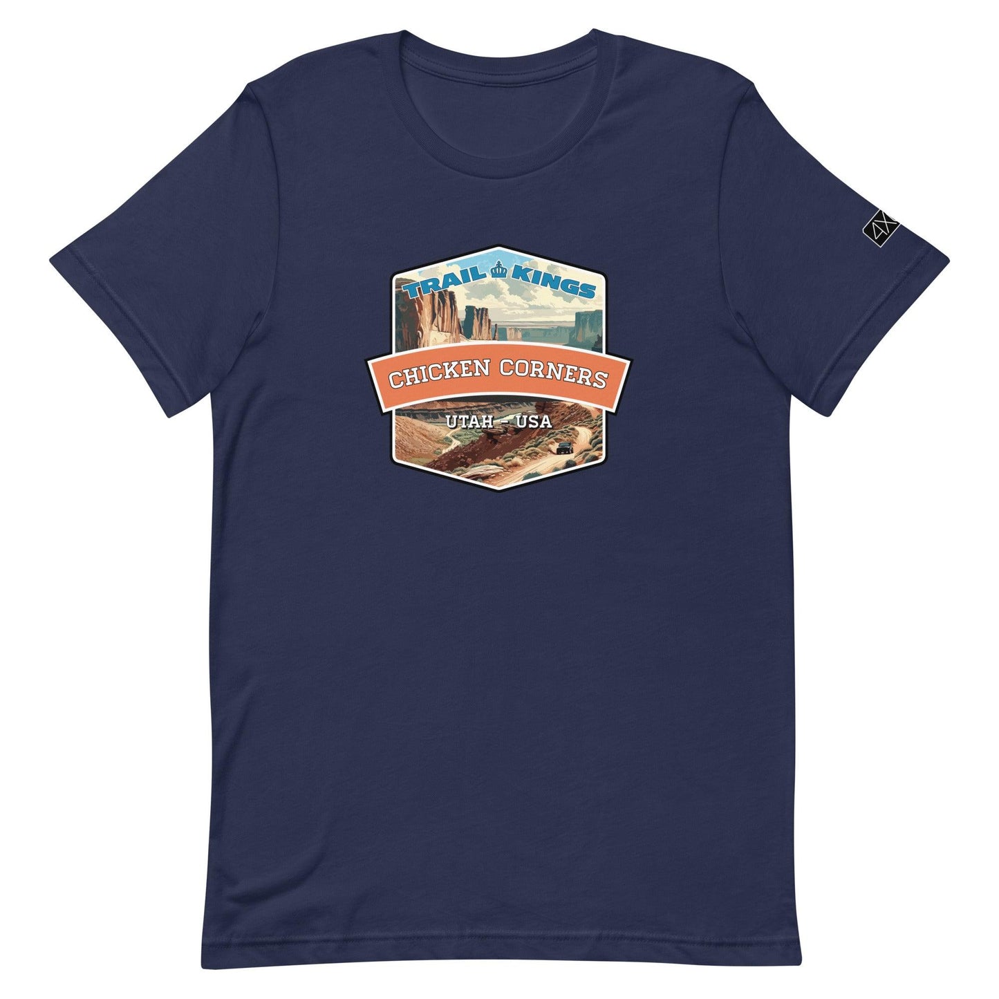 Trail Kings: Chicken Corners - Unisex t-shirt in navy