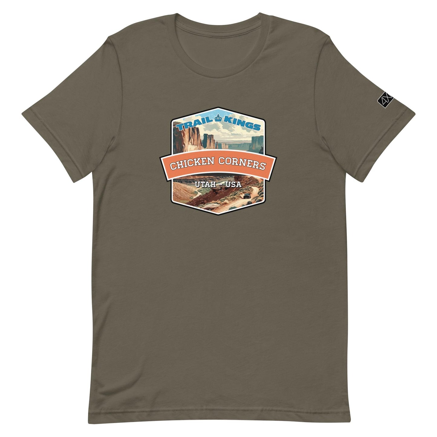 Trail Kings: Chicken Corners - Unisex t-shirt in  army