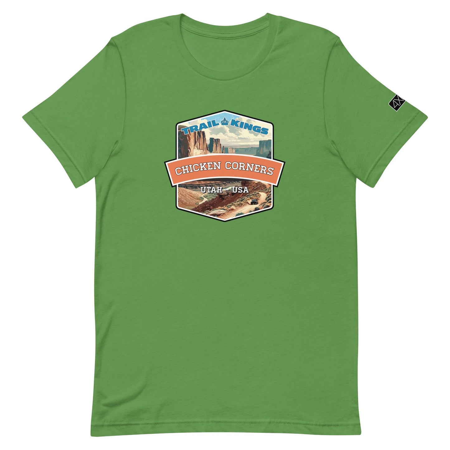 Trail Kings: Chicken Corners - Unisex t-shirt in leaf