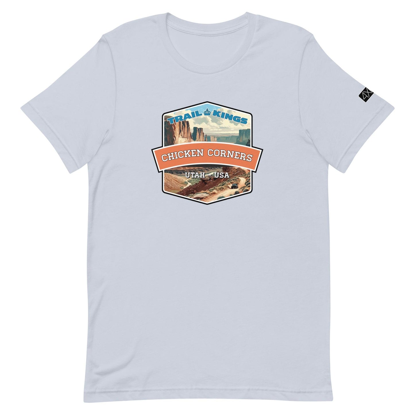 Trail Kings: Chicken Corners - Unisex t-shirt in light blue