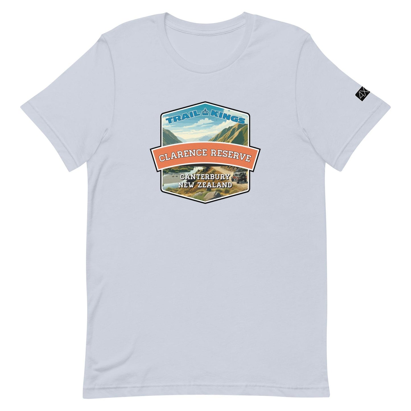 Trail Kings: Clarence Reserve - Unisex t-shirt in light bblue