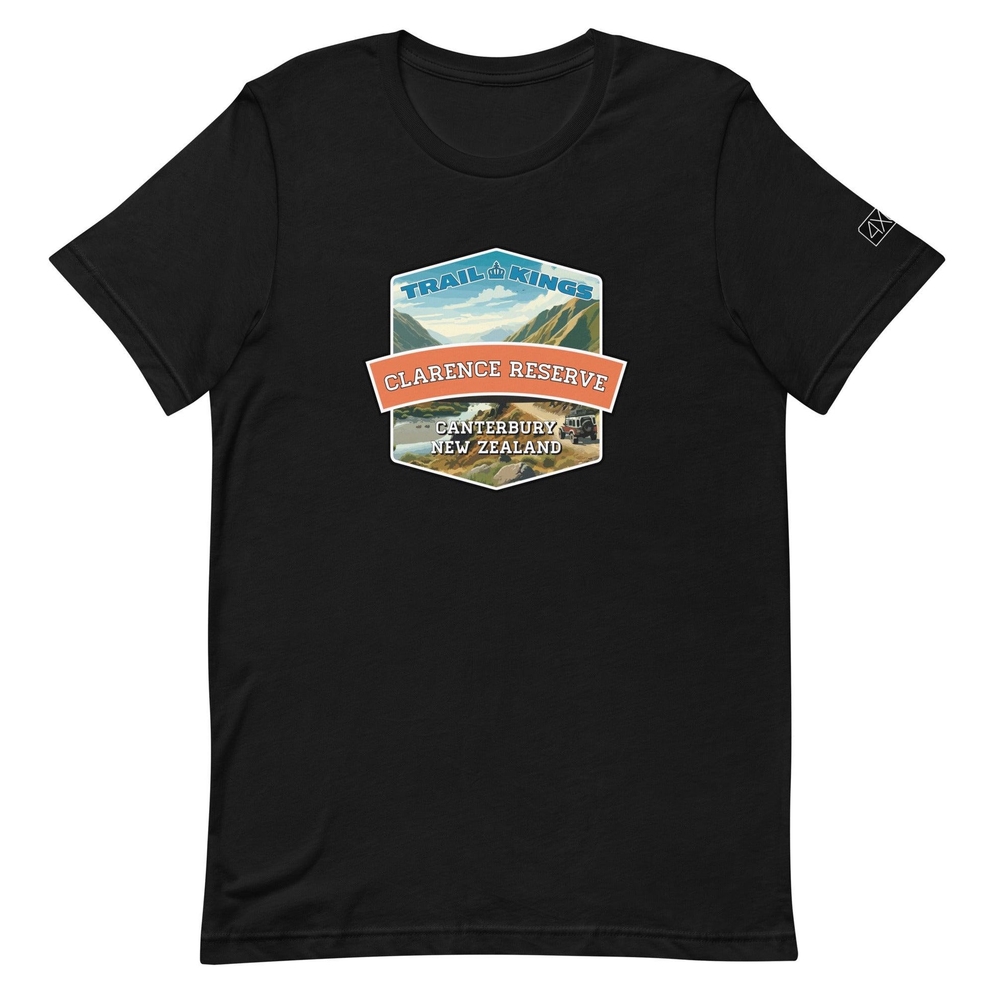 Trail Kings: Clarence Reserve - Unisex t-shirt in black