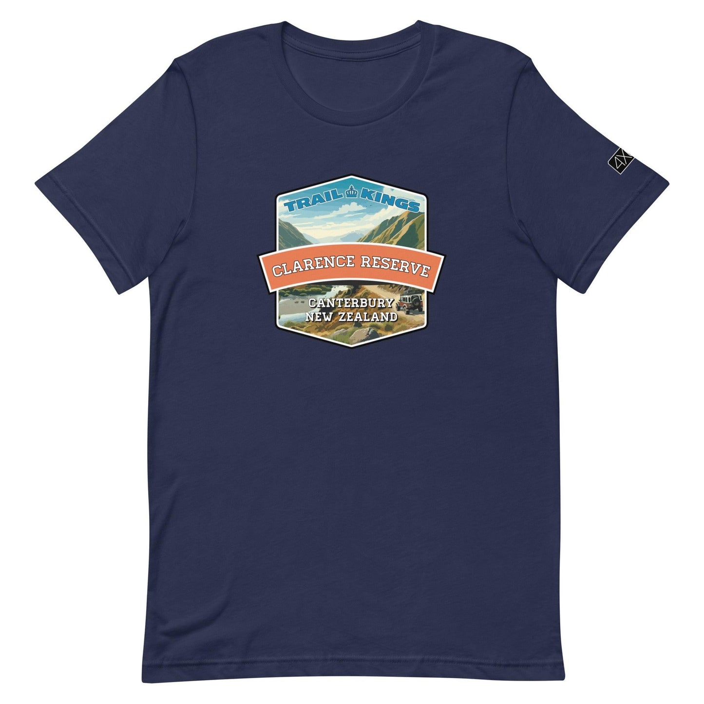 Trail Kings: Clarence Reserve - Unisex t-shirt in navy