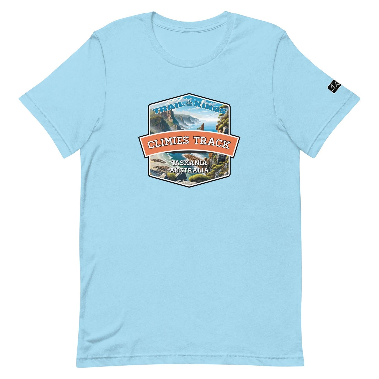 Trail Kings: Climies Track - Unisex t-shirt in ocean blue