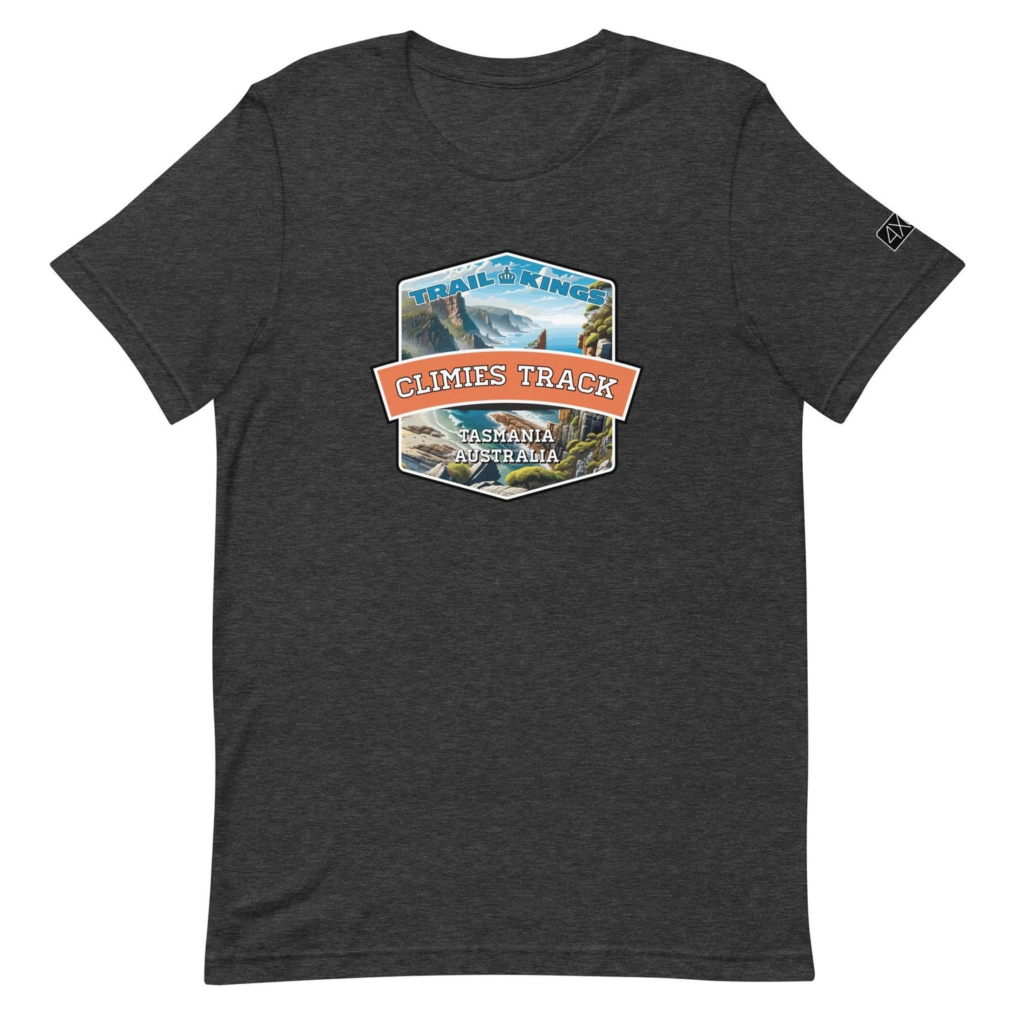 Trail Kings: Climies Track - Unisex t-shirt in dark grey heather