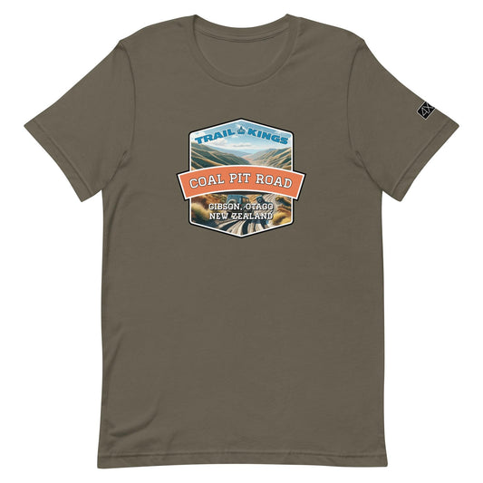 Trail Kings: Coal Pit Road - Unisex t-shirt in army