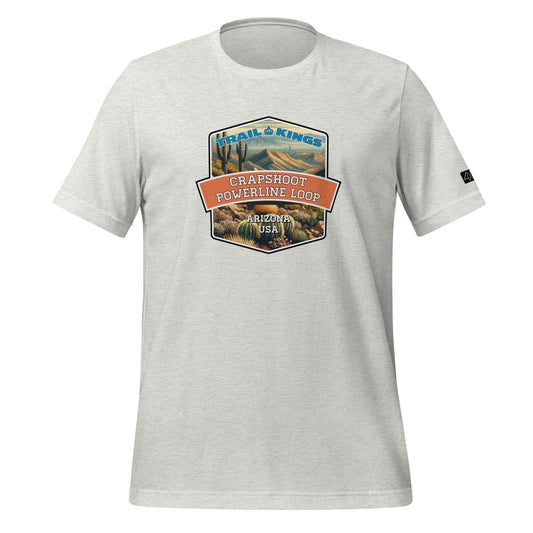 Trail Kings: Crapshoot Powerline Loop - Unisex t-shirt | 4XOD