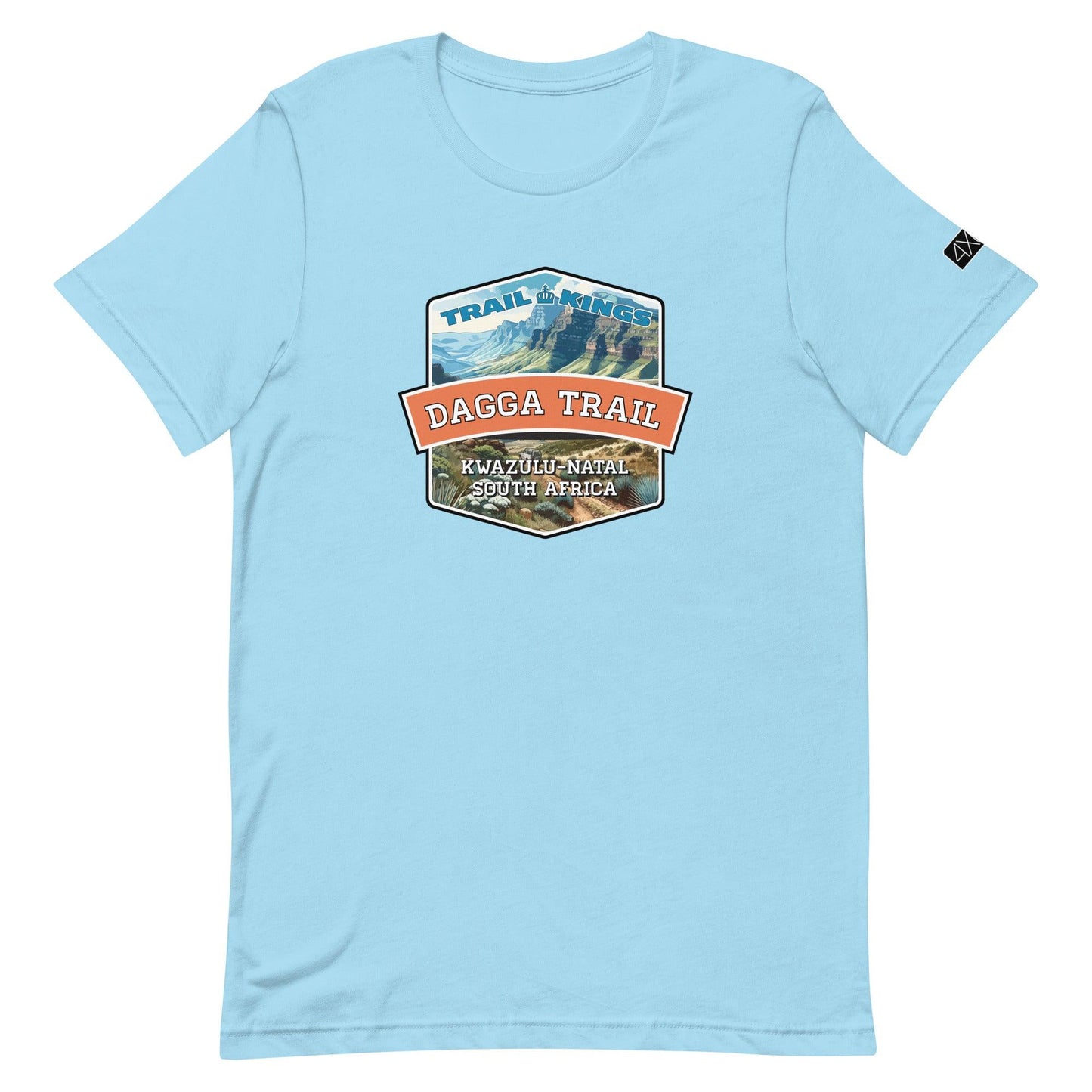 Trail Kings: Dagga Trail - Unisex t-shirt in ocean blue