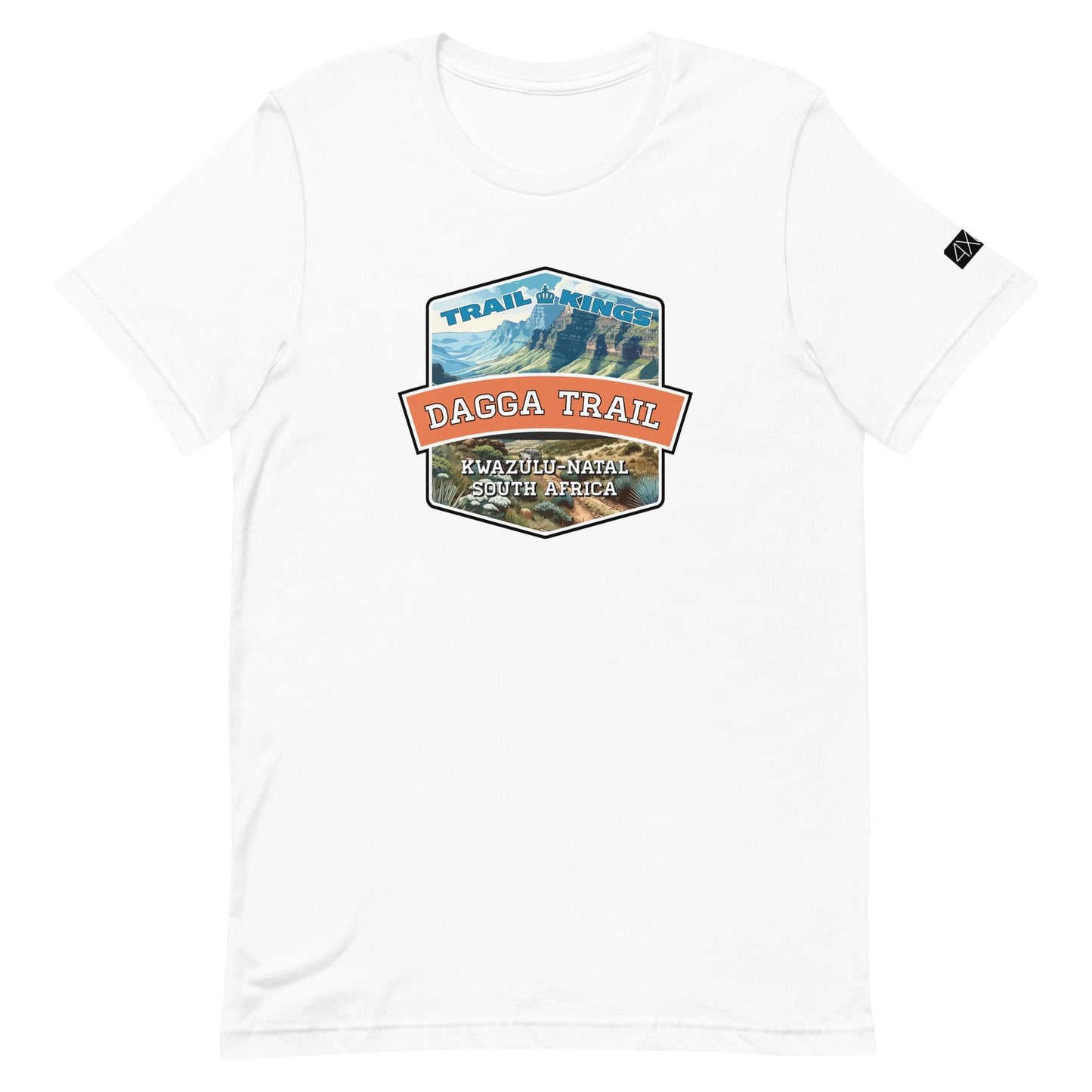 Trail Kings: Dagga Trail - Unisex t-shirt in white