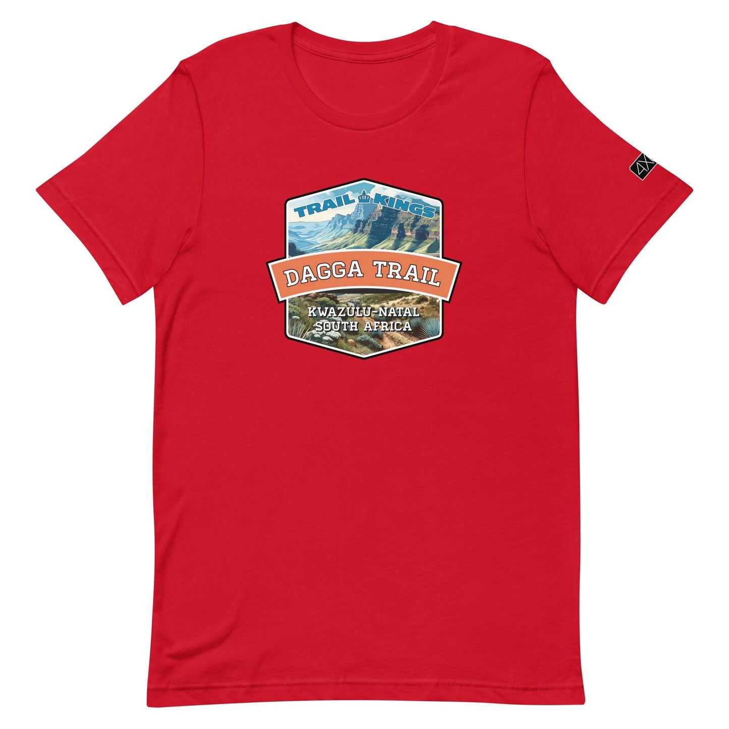 Trail Kings: Dagga Trail - Unisex t-shirt in red