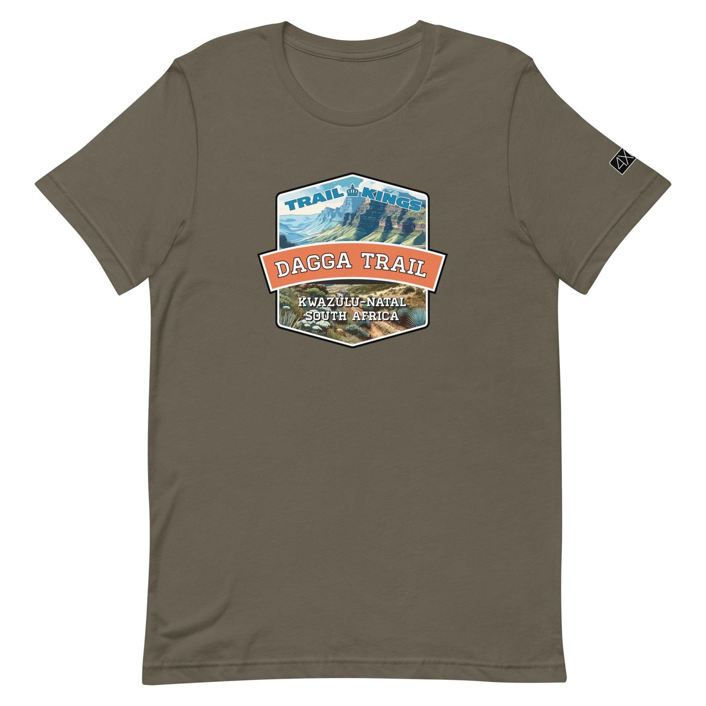 Trail Kings: Dagga Trail - Unisex t-shirt in army