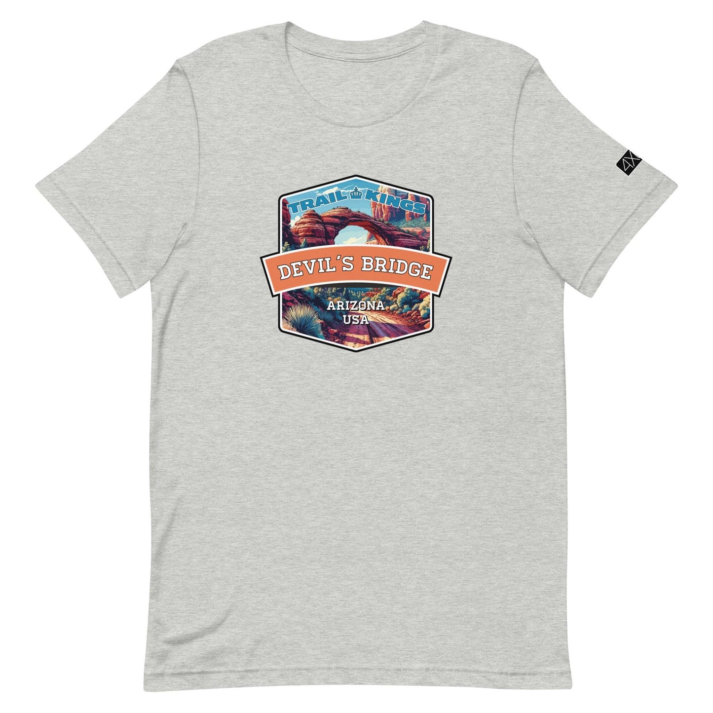 Trail Kings: Devil's Bridge Trail - Unisex t-shirt in athletic heather