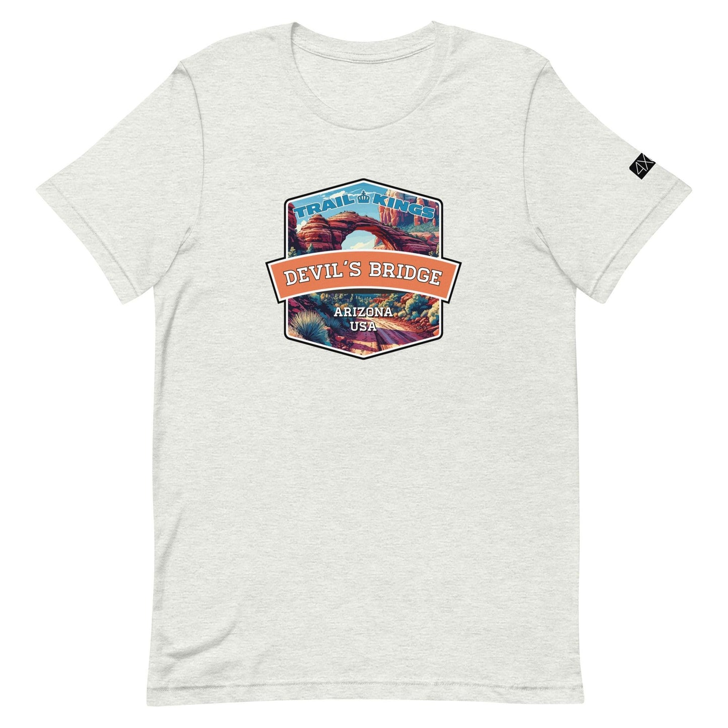 Trail Kings: Devil's Bridge Trail - Unisex t-shirt in ash