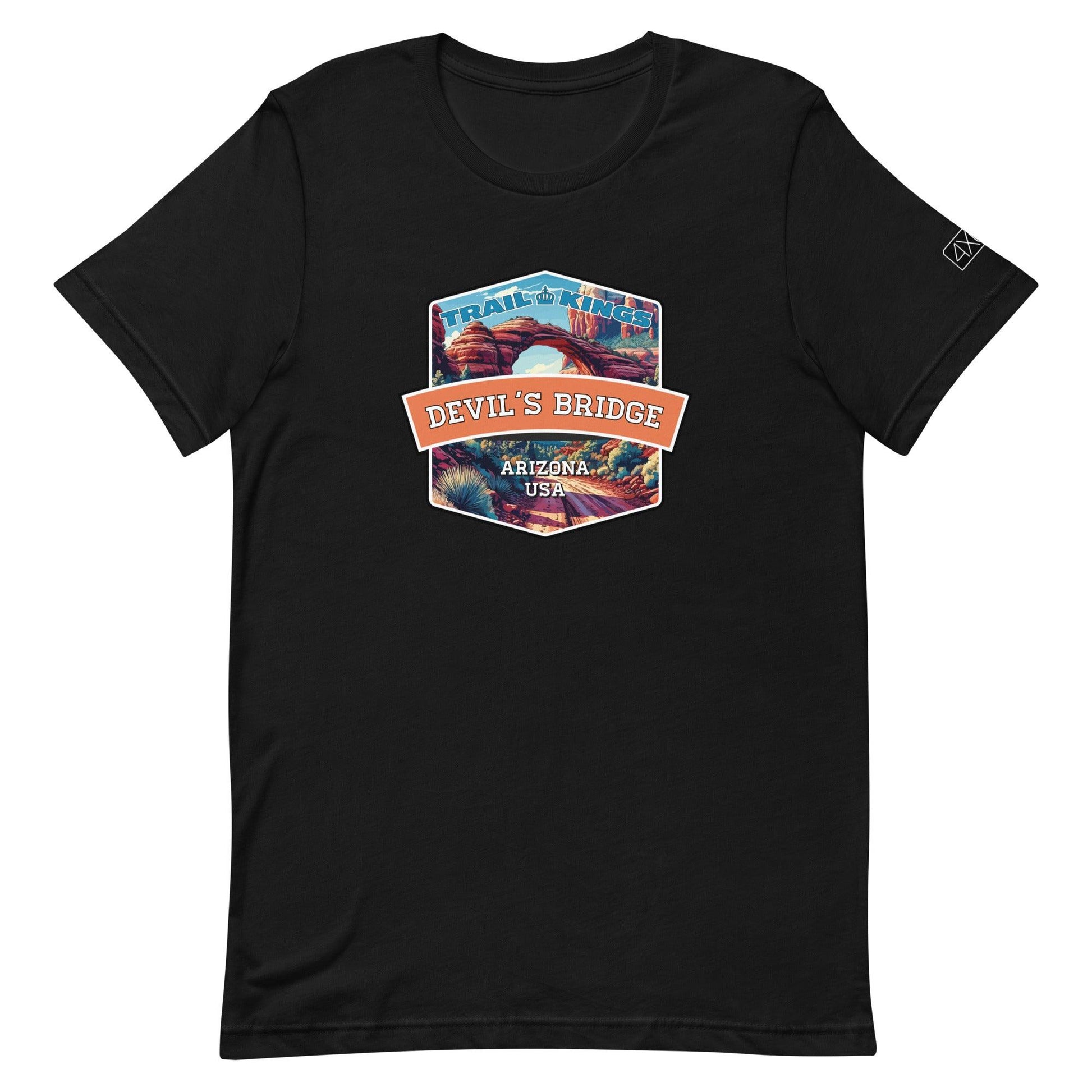 Trail Kings: Devil's Bridge Trail - Unisex t-shirt in black