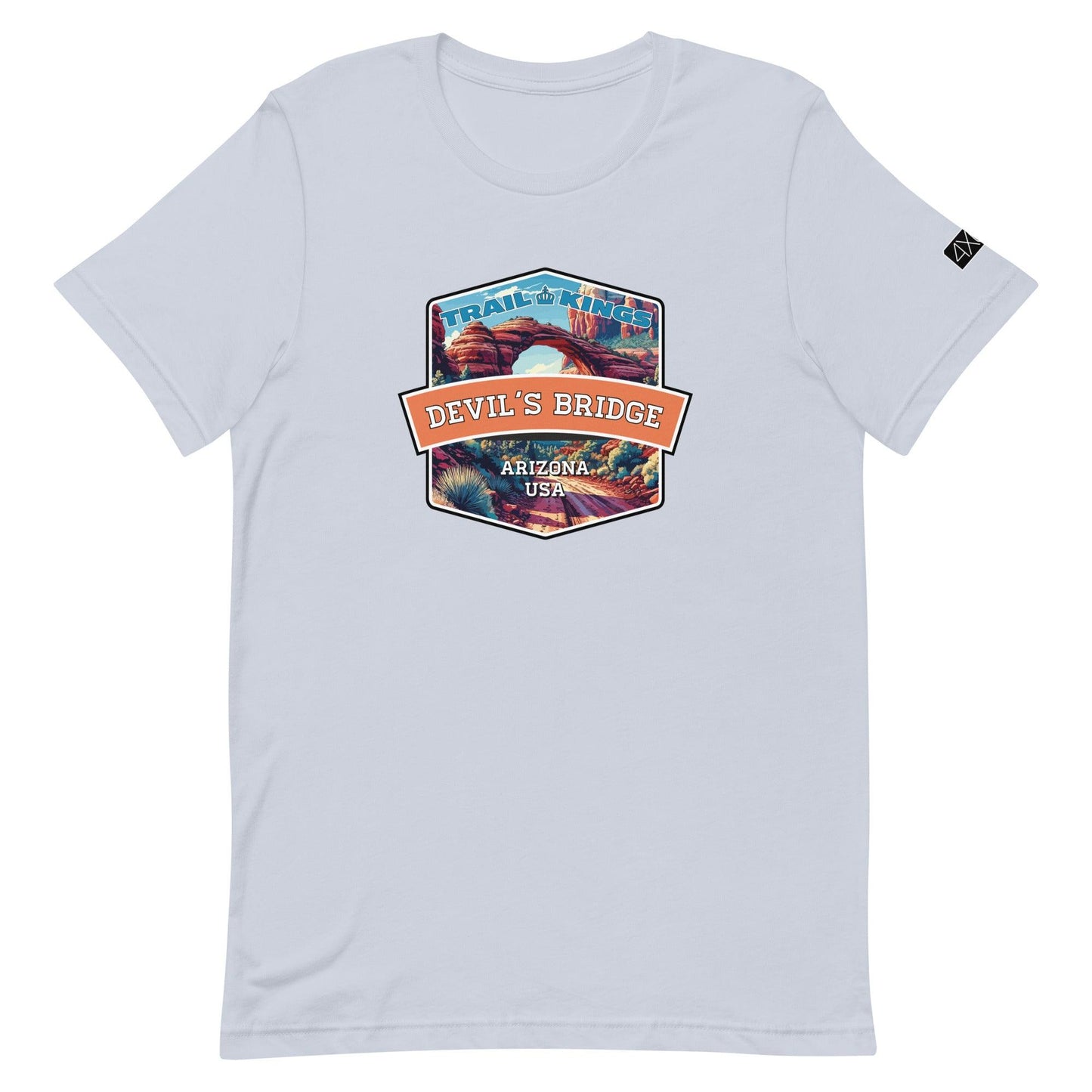 Trail Kings: Devil's Bridge Trail - Unisex t-shirt in light blue