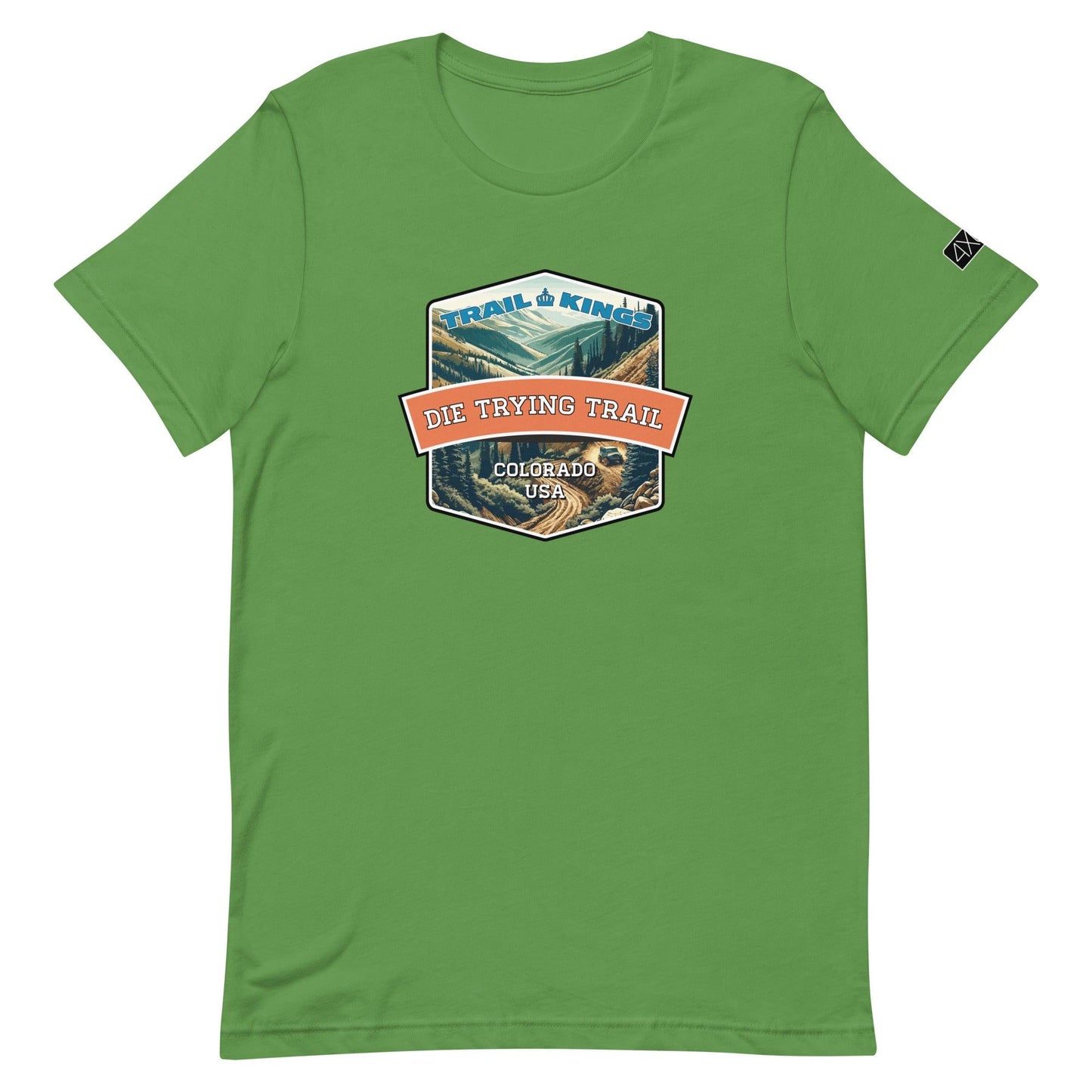 Trail Kings: Die Trying Trail - Unisex t-shirt in leaf