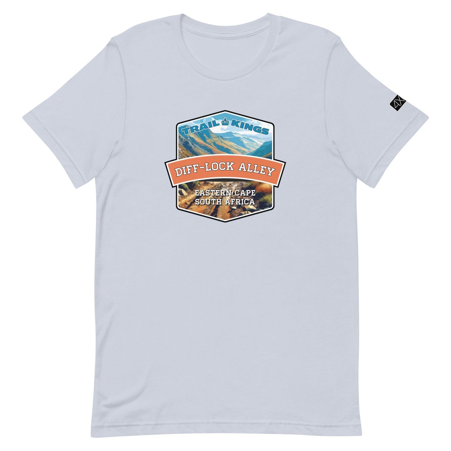 Trail Kings: Diff-lock Alley - Unisex t-shirt in light blue