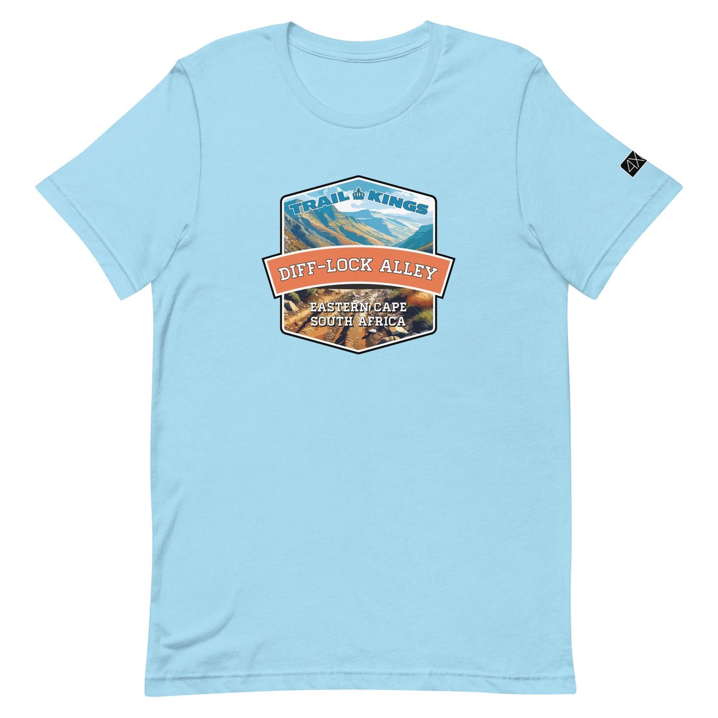 Trail Kings: Diff-lock Alley - Unisex t-shirt ocean blue