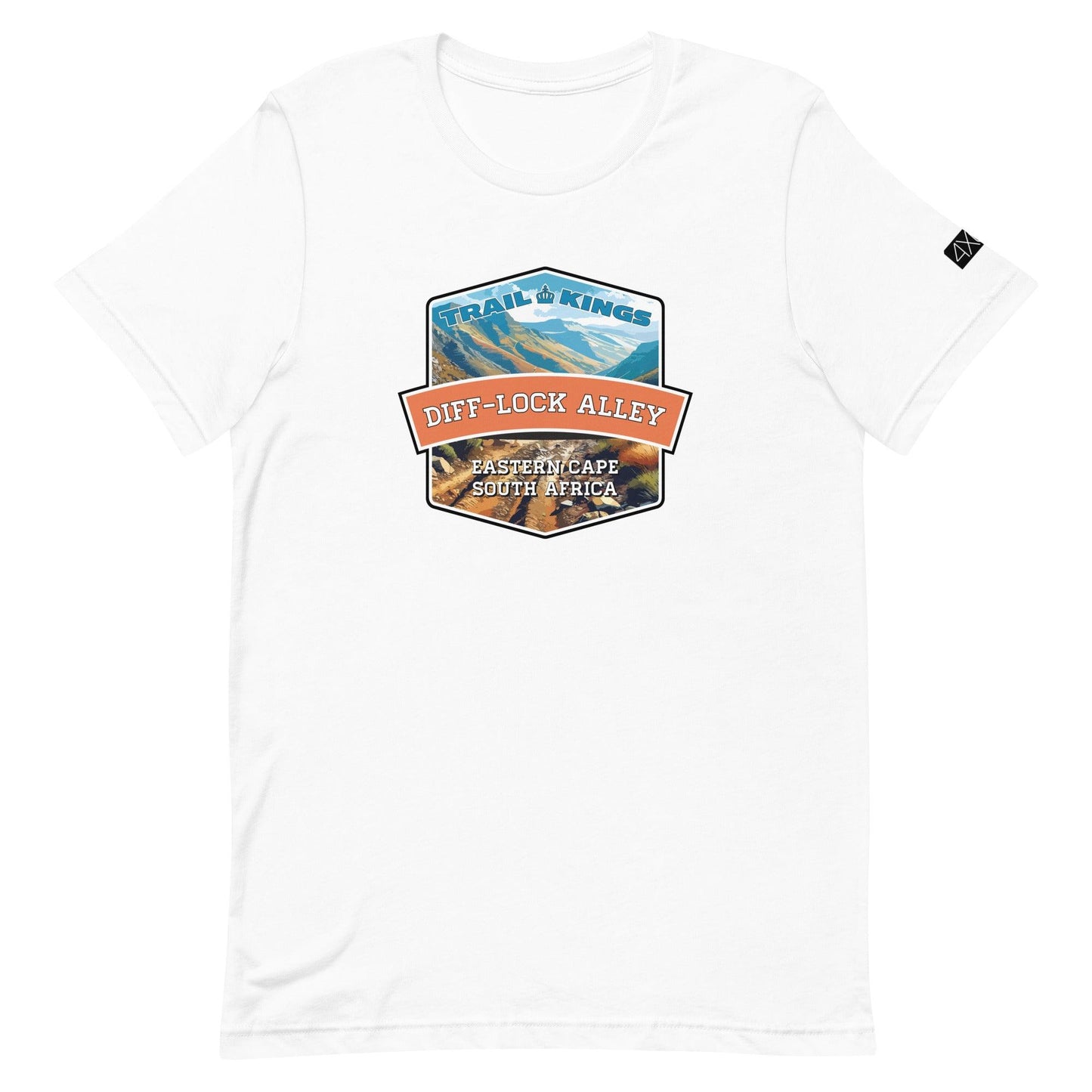 Trail Kings: Diff-lock Alley - Unisex t-shirt in white