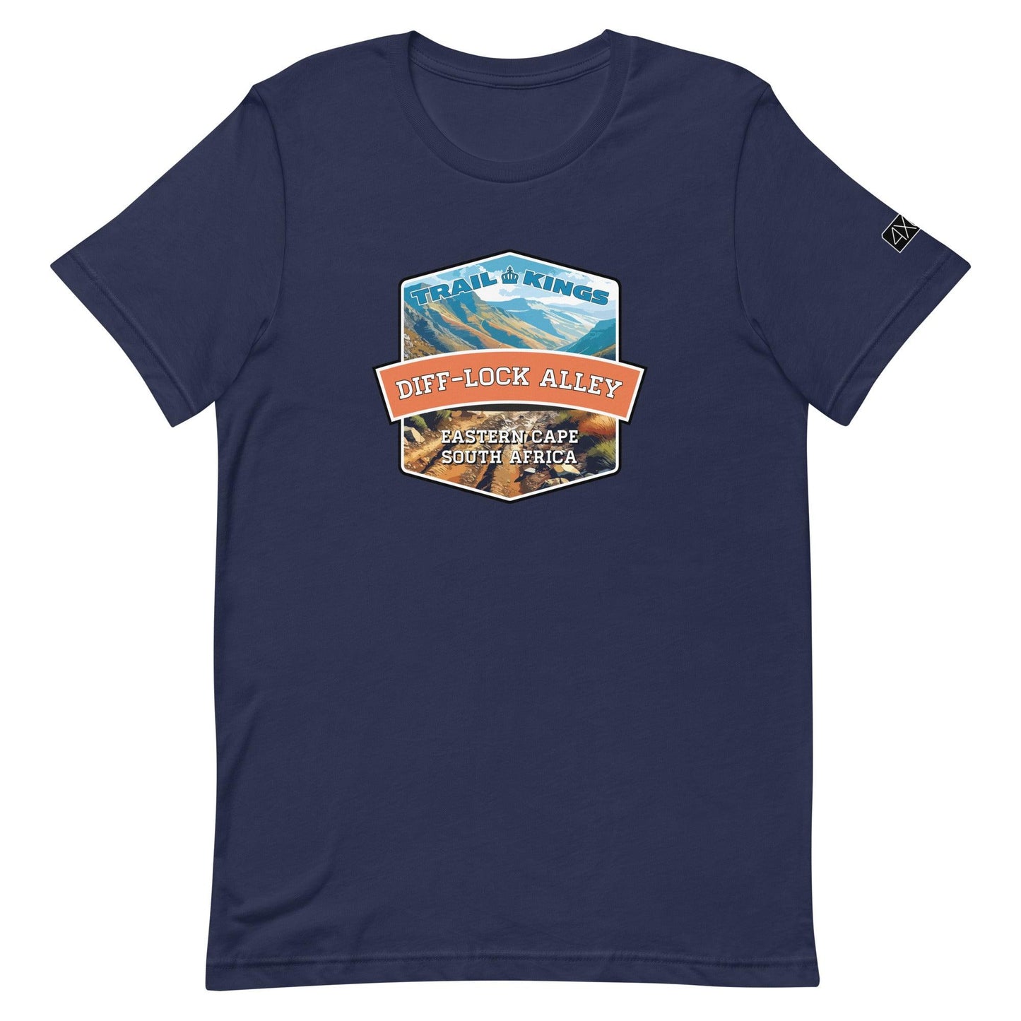 Trail Kings: Diff-lock Alley - Unisex t-shirt navy