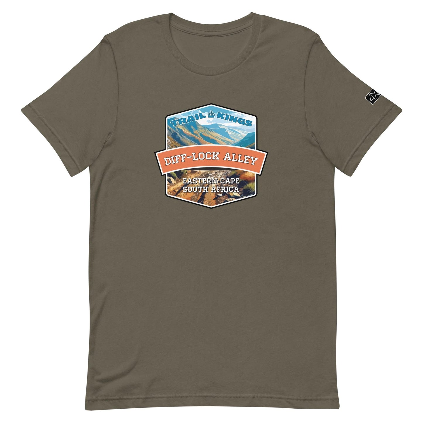 Trail Kings: Diff-lock Alley - Unisex t-shirt in army