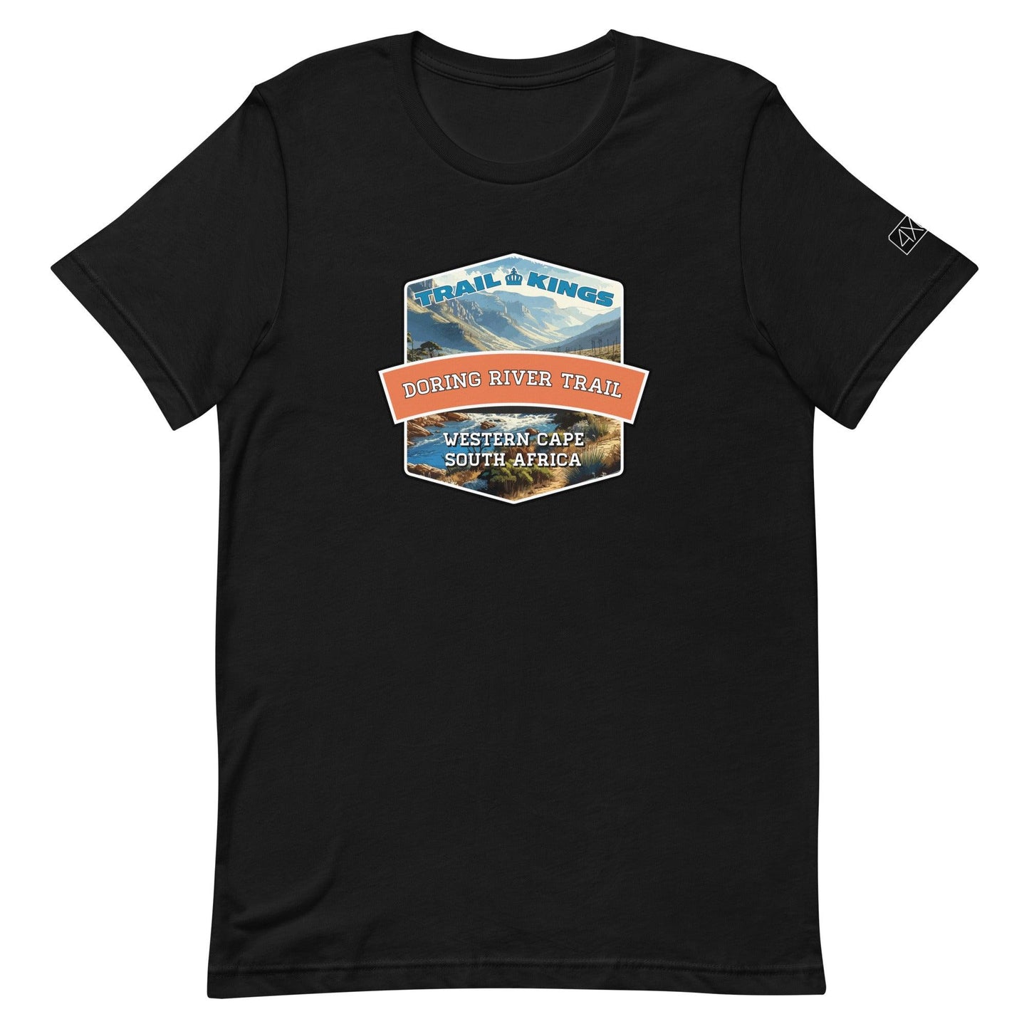 Trail Kings: Doring River Trail - Unisex t-shirt in black