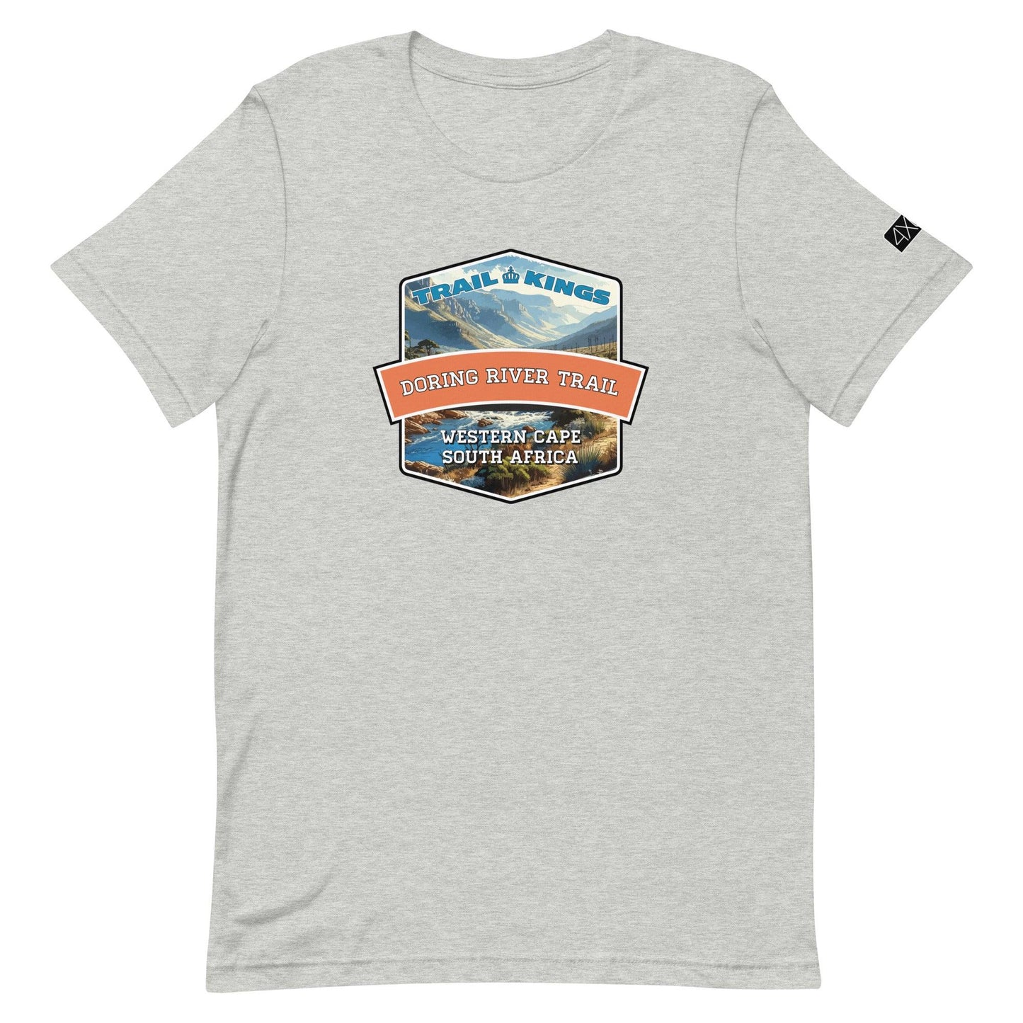 Trail Kings: Doring River Trail - Unisex t-shirt in athletic heather