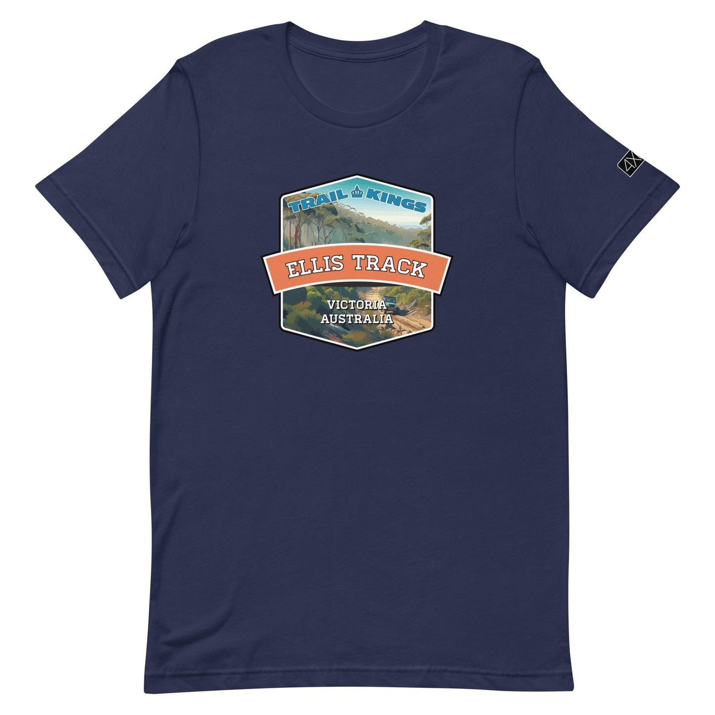 Trail Kings: Ellis Track - Unisex t-shirt in navy